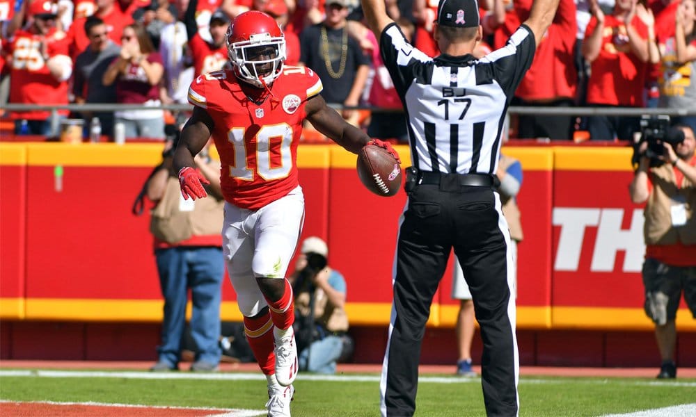 Kansas City Chiefs: What WRs were taken before Tyreek Hill in 2016?