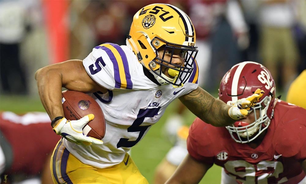 NFL prospect Derrius Guice says teams at Combine asked him if he's