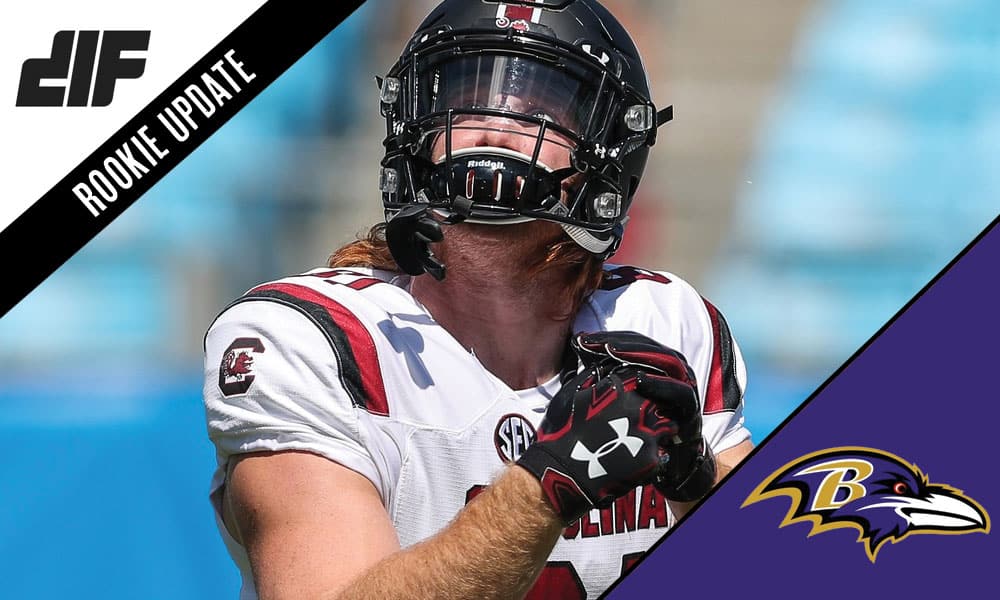 Dynasty Fantasy Football Rookie Update Hayden Hurst, TE BAL Dynasty