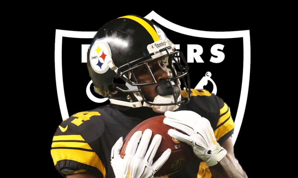 Raiders acquire WR Antonio Brown in trade with Steelers