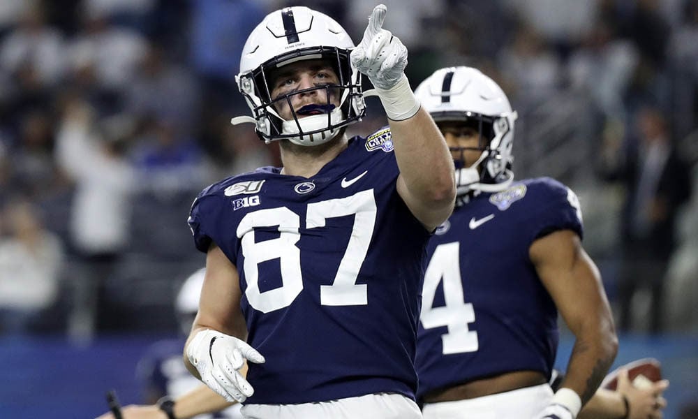 2021 NFL Draft Prospect: Pat Freiermuth, TE Penn State - Dynasty