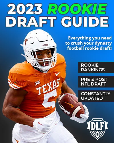 The 2023 DLF Rookie and Dynasty Draft Guides Now Available! - Dynasty  League Football