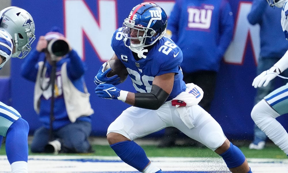 Giants-Cowboys DraftKings prop bets: Bet on Saquon Barkley, Darren Waller -  Big Blue View