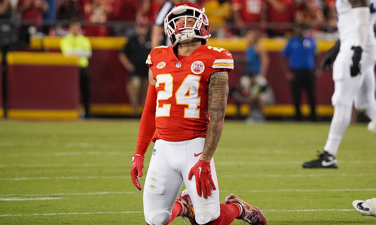 Wide receiver acquired in trade with Chiefs