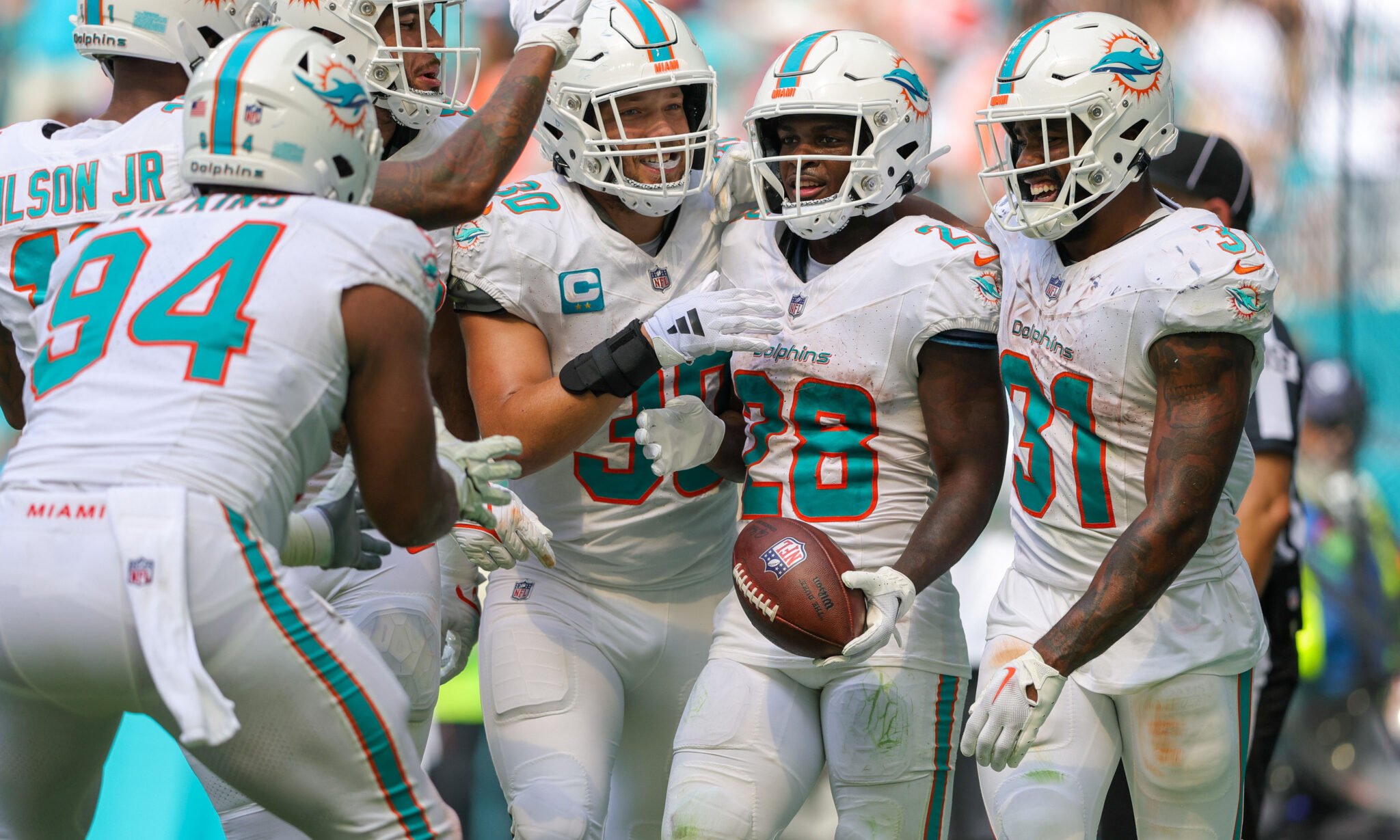 REPORT: Miami Dolphins rookie RB De'Von Achane is expected to be