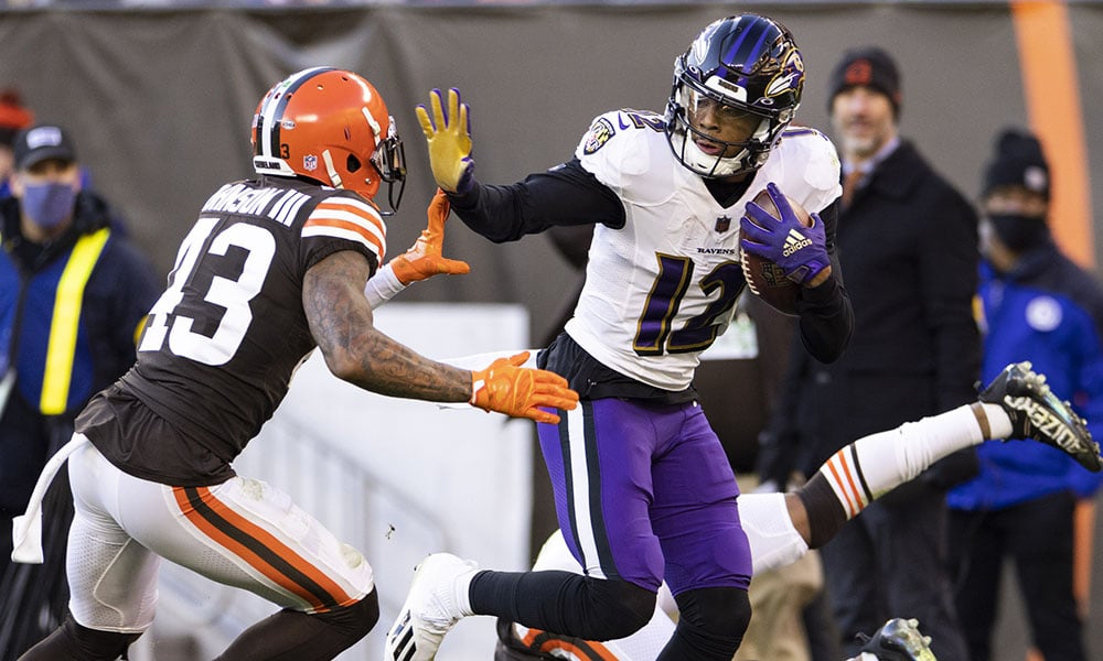 Rashod Bateman: Stats, Injury News & Fantasy Projections