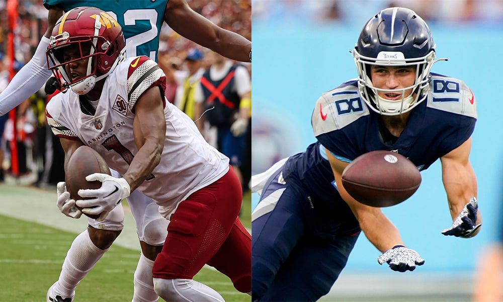 Treylon Burks or Jahan Dotson: Who is a better fantasy pick in Week 10 of  the 2022 NFL season?