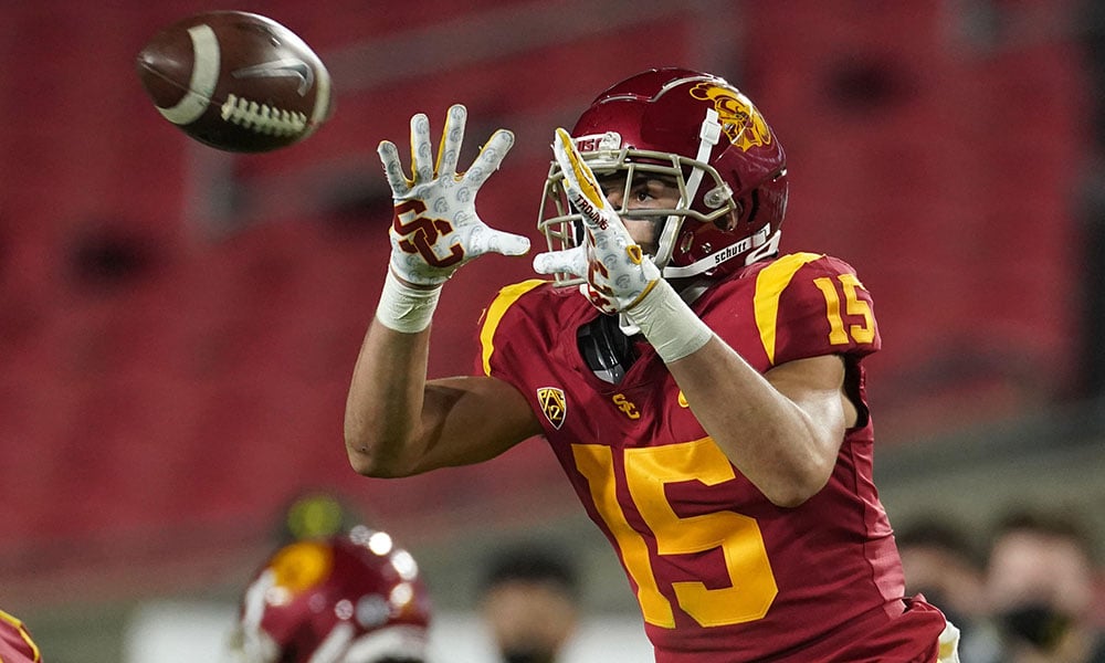 USC's Drake London Taken By Atlanta Falcons In First Round Of 2022 NFL Draft  - USC Athletics