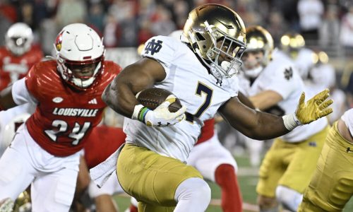 2024 dynasty fantasy football rookie profile: audric estime, rb notre dame